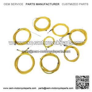 Complete Friction-Free Cable Kit (Non-Disc) for VESPA PX, P, PE, LML, STAR & STELLA.