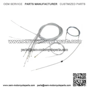 Cable Set with PE Inner Sleeve for Vespa PX Old (-1984).