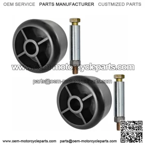 Deck Roller Kit with Hardware ?C Compatible with Grasshopper Mowers ?C Replaces 426122, 902284, 243365 (2-Pack)