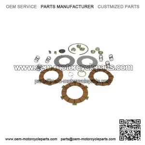 #VP121 New 6-Spring Clutch Plate Kit, Vespa VBB, PX150, P150, PX125