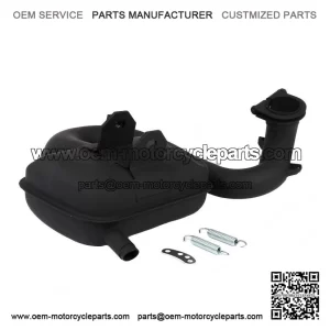 Touring Exhaust for Vespa PX200 & Rally200.