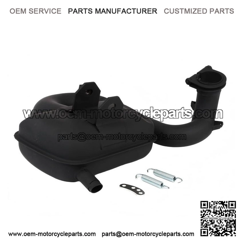 Touring Exhaust for Vespa PX200 & Rally200.