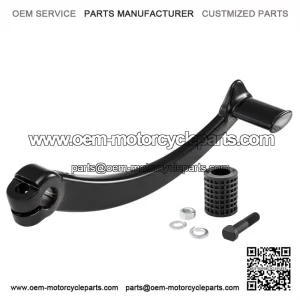 Black Powder Coated VBB Style Conversion Kickstart Lever for VESPA PX & PE.