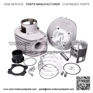 MHR MK2 221cc Cylinder Kit (68.5mm, 60mm Stroke) for Vespa PX 200 E (Disc) & VSX1T (98-).