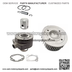 Complete Cylinder Head & Piston Kit (D.57.8) for Vespa PX 125 to 150.