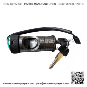 Complete Steering/Ignition Lock Assembly (2-Wire AC) with Key for VESPA PX & LML.