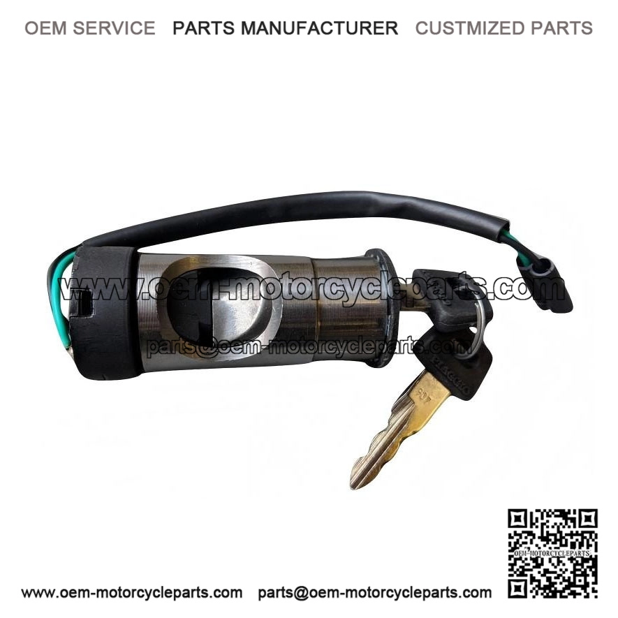 Complete Steering/Ignition Lock Assembly (2-Wire AC) with Key for VESPA PX & LML.