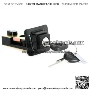 Grade A Standard Seat Lock with 2 Keys for VESPA PX125E, PX150E & PX200E (1984-1997).