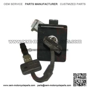 Black Colour Glove / Tool Box Lock Replacement with 2 Keys for Vespa PX, PE 150, LML & NV (AEs).