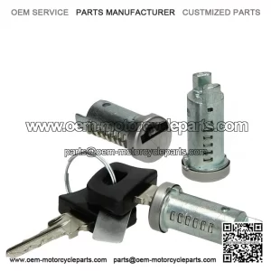 Kit of 3 Locks + 2 Keys for Piaggio VESPA PX 125/150/200 Arcobaleno.
