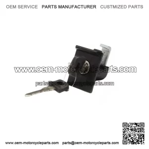 BLACK TOOLBOX LOCK ?C For Vespa PX, PE