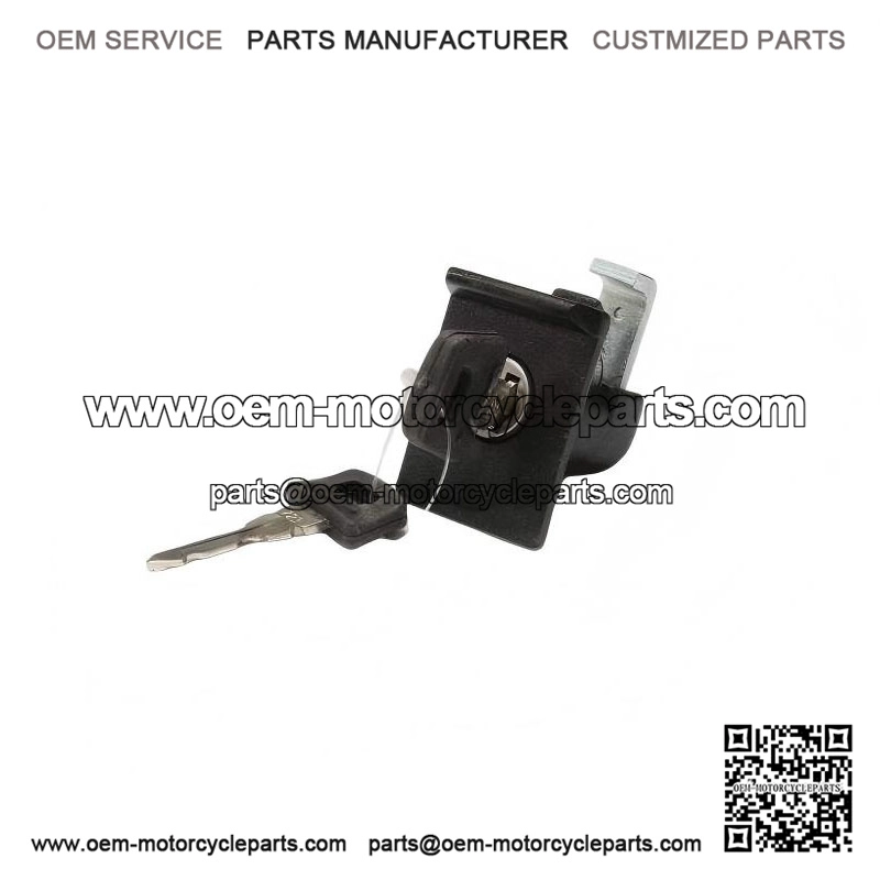 BLACK TOOLBOX LOCK ?C For Vespa PX, PE