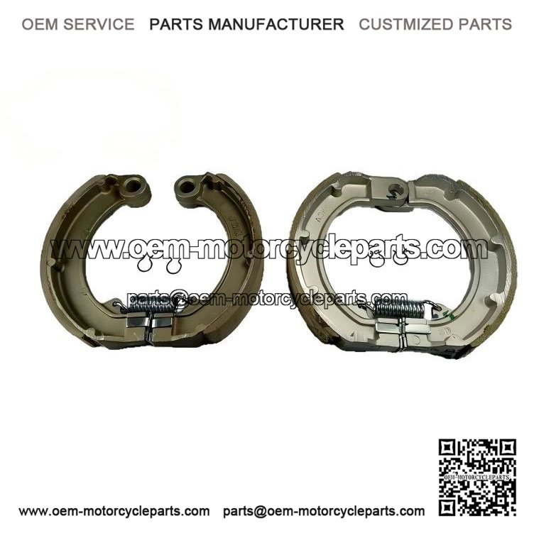 Pair of Front/Rear Brake Shoes with Spares for Vespa PX, LML & T5 ?C 10 Inch.