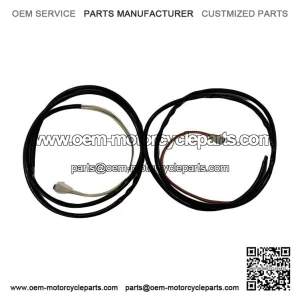 Set of 2 Side Panel Indicator Wires, Vespa PX / LML Turn Signal Assembly