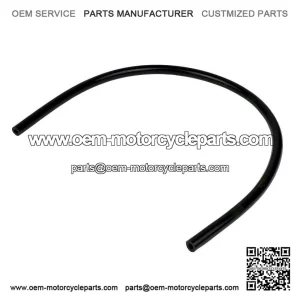 Black TPR-PUR Petrol Hose (750mm) for Vespa PX, T5, Cosa, Rally & Sprint.