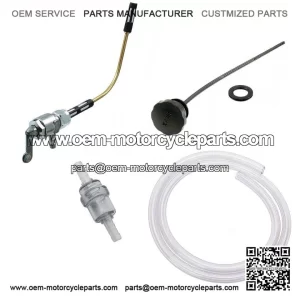 Fuel System Set: Fuel Tap Filter, Hose Clamp & Gas Cap ?C fits Ciao, SC, PX 50 FL/P etc.