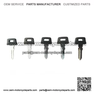 5 x Piaggio Vespa Blank Keys ?C Good Deal, fits PK XL/XL2, PX Lusso & T5.