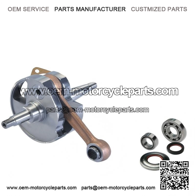 Crankshaft Overhaul Kit (Seals, Bearings & Fenders) for Vespa PX 125.