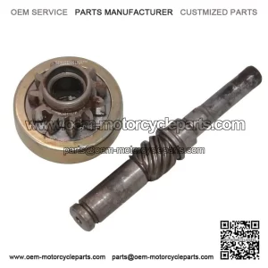 Starter Motor Bendix / Throw Out Gear & Shaft for Vespa PX, Star & Stella.