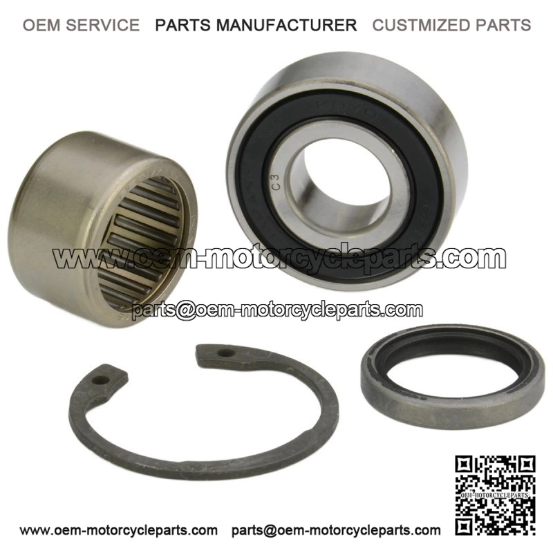 OEM Front Hub Bearing and Seal Kit for Vespa PX (1982-), T5 125cc, Cosa, PK & ET2.