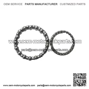 Headset Steering Bearing Set (Upper + Lower) for Vespa V50, PV, PX, GT, GL & Rally.