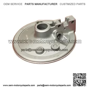 Front Brake Base Plate for VESPA PX125E, PX150E, PX200E & T5 (1984-1997).