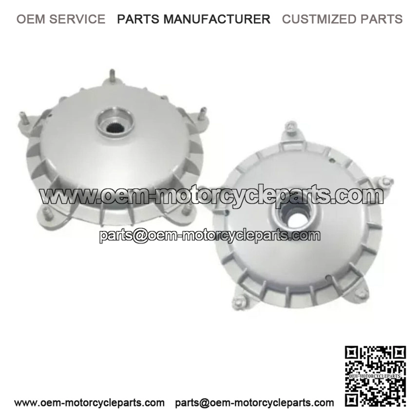 Front & Rear Brake Drum Hub compatible with Vespa PX125, PX150, LML Stella