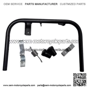 Classic Black Centre Stand with Shoes & Brackets for VESPA PX, LML 2T & T5.
