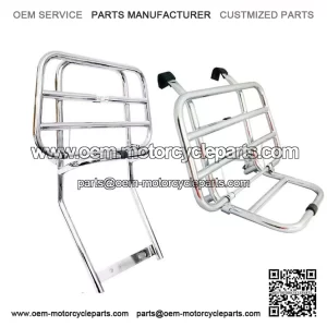 Chrome Luggage Rack for Piaggio Vespa PX 125/150/200.