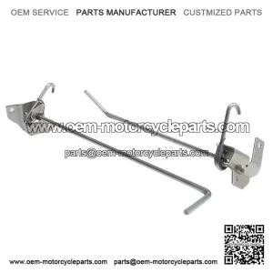 LEFT & RIGHT SIDE PANEL LOCK LEVERS / ARMS ?C For Vespa PX/PE/T5, LML