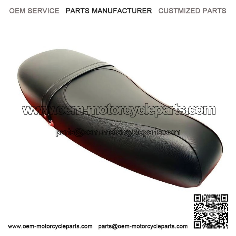 Black Standard Complete Seat with Lock & Keys, Vespa PX125 PX150 2011 Onwards