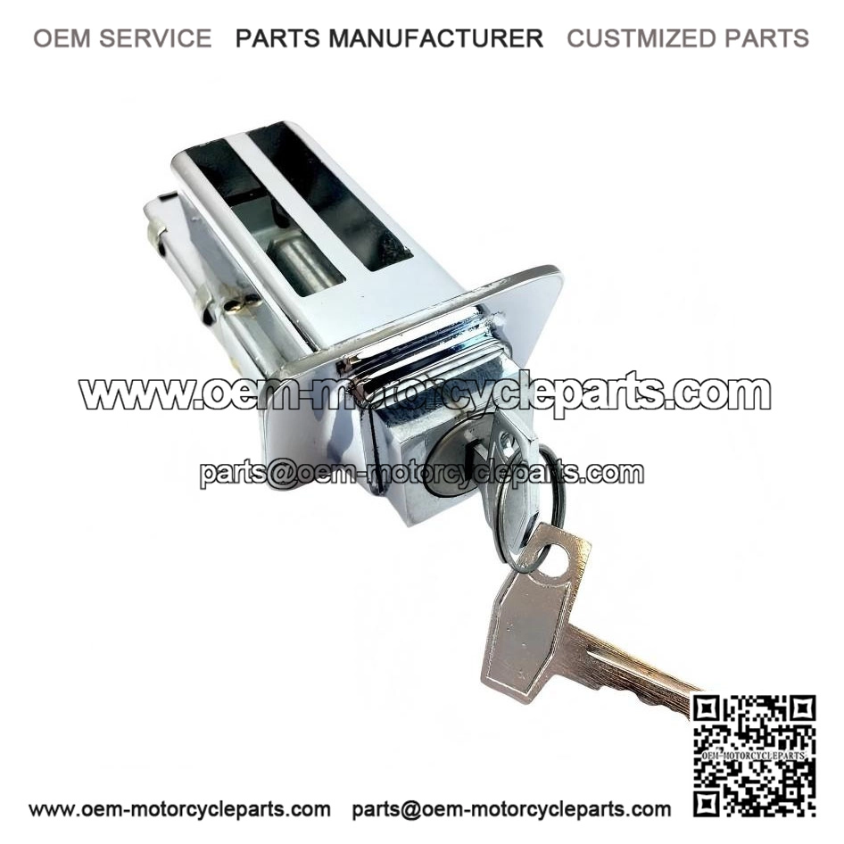 EXTRA?LONG CHROME SEAT LOCK ?C For Vespa PX Yankee, T5, Pole Position, Primavera, ET3