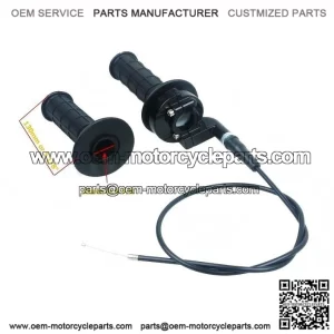 Throttle Cable & Handlebar Grip Casting for Honda CRF70F 2004?C2012 (7/8" Bar)