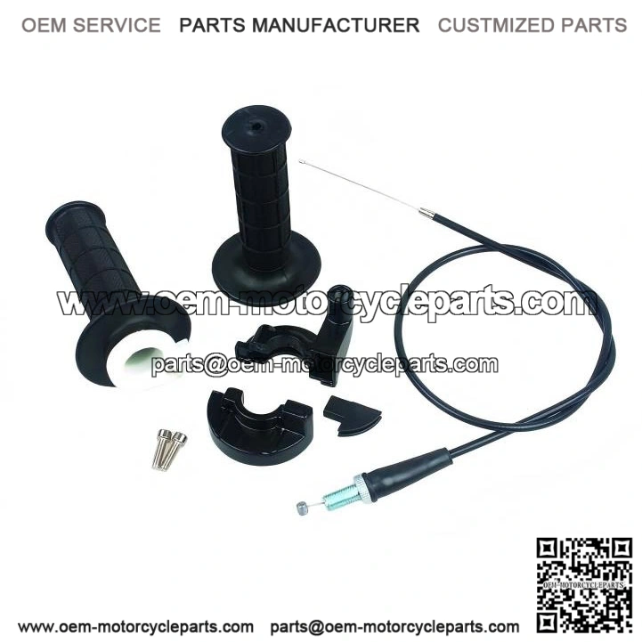 Throttle Cable & Handlebar Grip Casting for Honda CRF70F 2004?C2012 (7/8" Bar) - Image 2