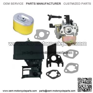 Carburetor, Air Box Assembly and Gaskets - Compatible with Honda GX200 6.5HP Engines