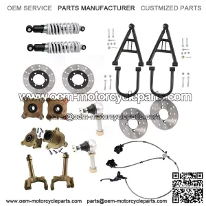 Suspension Shock Swing Arm 3/4 Stud Steering Wheel Brake for Golf Cart, Buggy, ATV