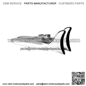 Fishtail Slip-On Muffler ?C 33" Chrome ?C for Harley Touring Bagger ?C Fits 1995?C2016