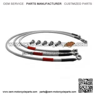 Rear Braided Brake Line for Yamaha V-Max 1200 1985?C2003